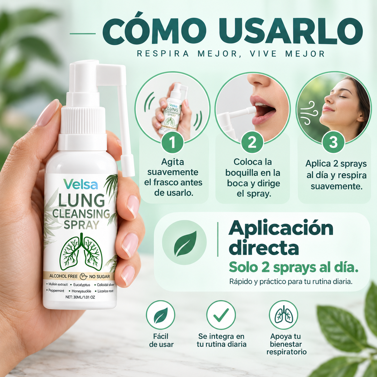 Velsa™ | Frescor y confort al respirar