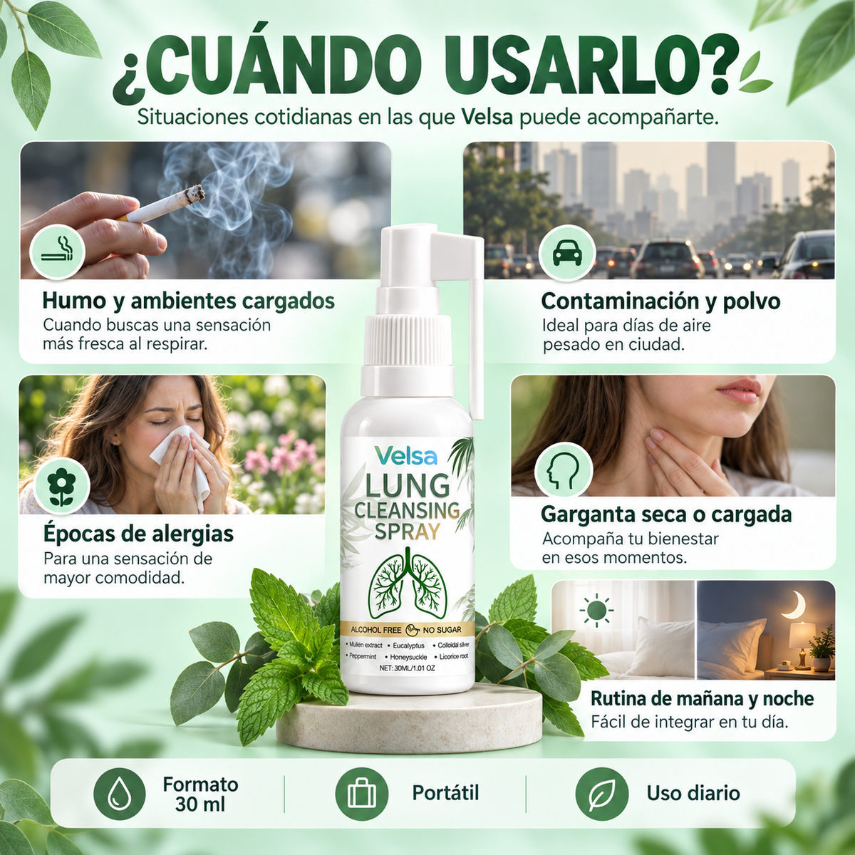 Velsa™ | Frescor y confort al respirar